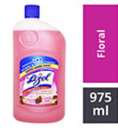 Lizol Disinfectant Surface Cleaner – Floral : 975 ml