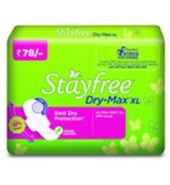 Stayfree Dry Max XL With Wings Pack Of 7