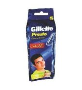 Gillette Presto Razor Pack Of 5